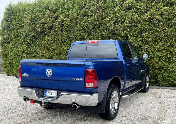 Dodge RAM cena 85900 przebieg: 217000, rok produkcji 2011 z Dębica małe 79